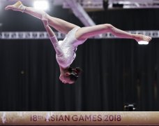 中国体操健儿邕城角逐 上演体育盛宴