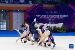 艺术体操——全国锦标赛：成年集体3球2圈决赛赛况