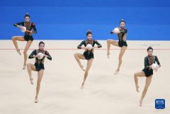 体操男子双杠决赛 中国选手16450获得冠军